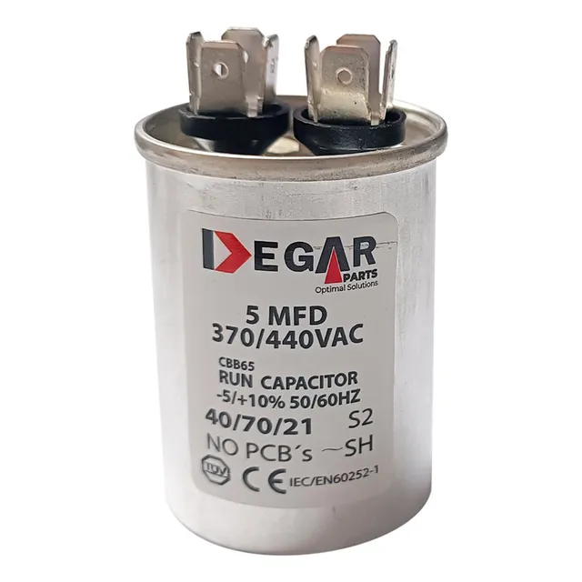 Capacitor De Marcha 5mfd 370/440vac ( 4 Unid)