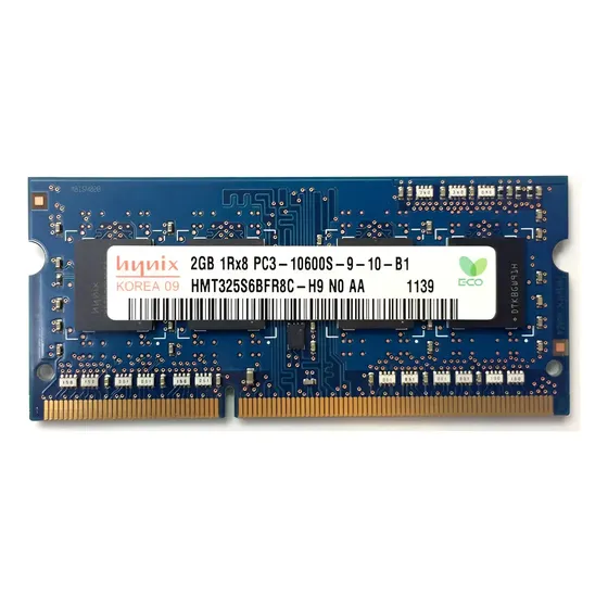 Memoria Ram Ddr3 2gb Pc3 1333 Mhz 10600s Hynix 1rx8 Sodimm | Cuotas sin interés