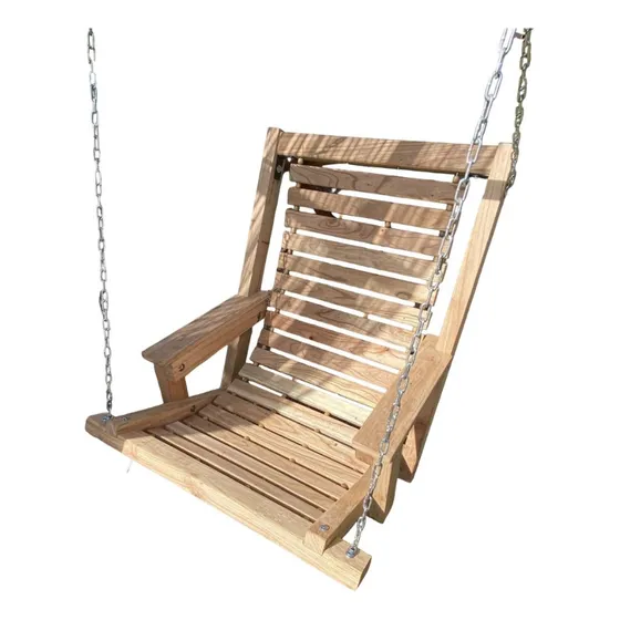 Mueble De Jardín . Hamaca De Madera