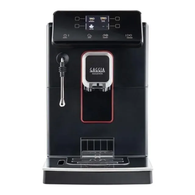 Cafetera portátil Gaggia Magenta Plus super automática negra expreso 220V
