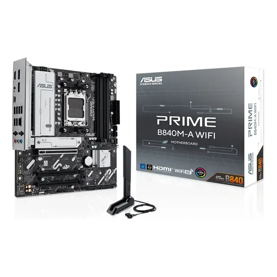 Motherboard Asus Prime B840m A Wifi 6e Amd Am5 Matx Ddr5