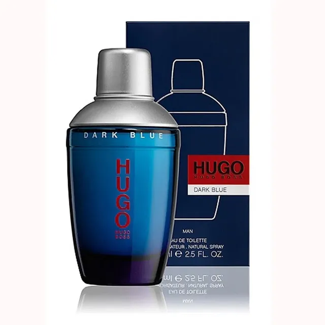 Locion Perfume Dark Blue Hugo Boss 75 Ml