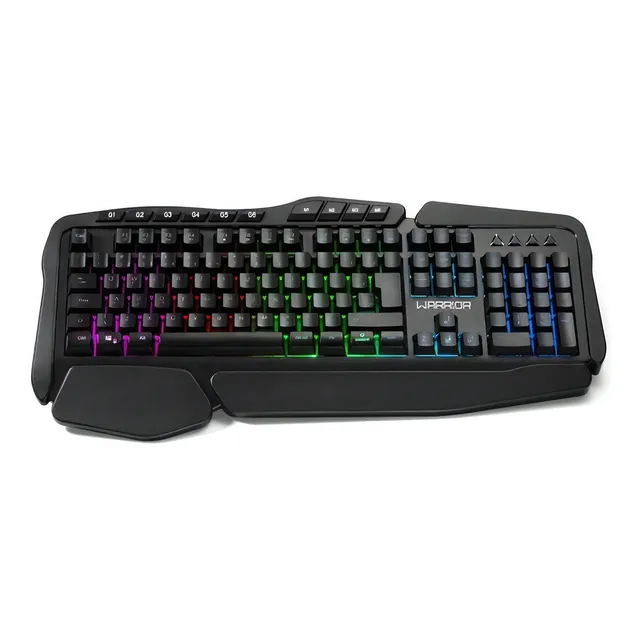Teclado Macro Gamer Warrior Clancy Rgb - Tc241