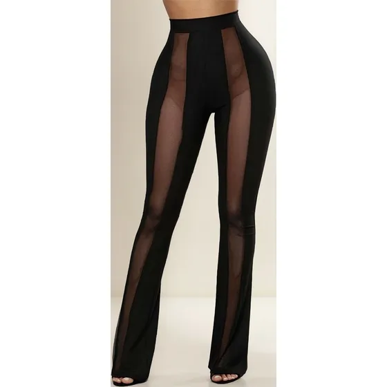 Palazzo Dama Pantalón Oxford Microtul Moda Dama
