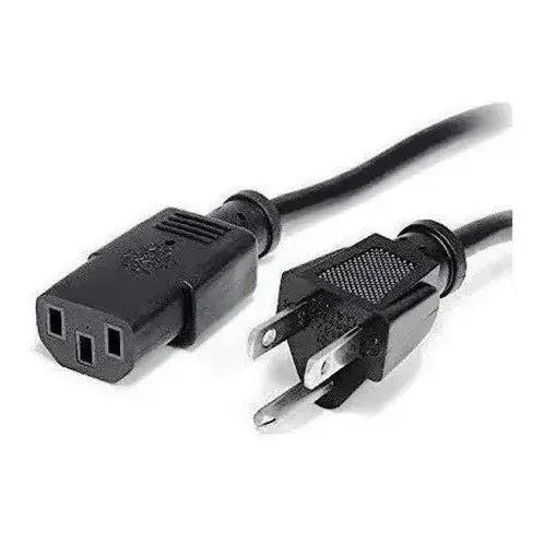 Cable De Corriente Pc Cpu Tv Computadora Monitor Impresora