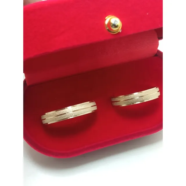 Hermosos Anillos De Matrimonio En Oro 10k
