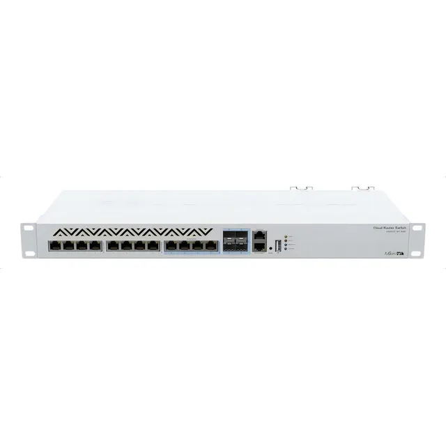 Switch Mikrotik Crs312-4c+8xg-rm Puertos 10g Rj45 Ethernet