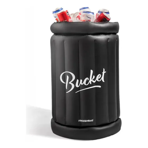 Hielera Frapera Inflable Frozen Bucket Fiesta Evento Pileta