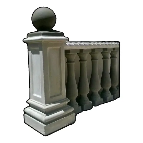 Balaustres Pileta Balcón Casa Baranda Pasamano Columnas 70cm