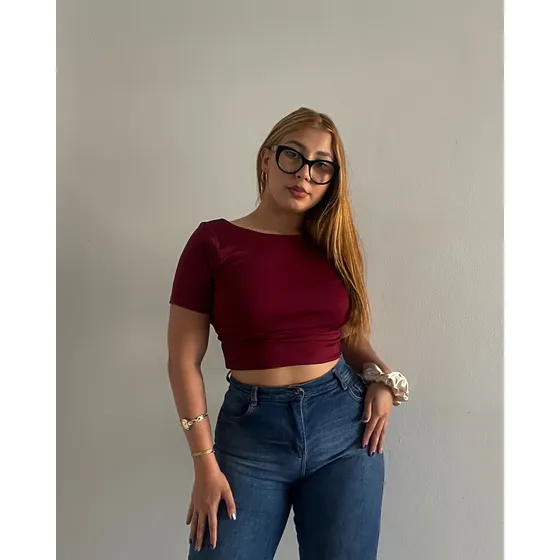 Blusa Top Alicia Dama Casual
