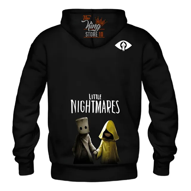 Poleron Con Cierre, Little Nightmares, Juego Aventura, Six Y Mono, Gamers