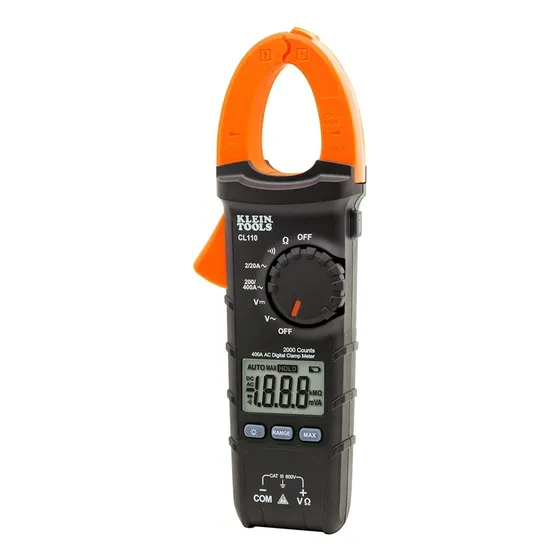 Multímetro De Gancho Klein Tools Cl110 400 A Ca