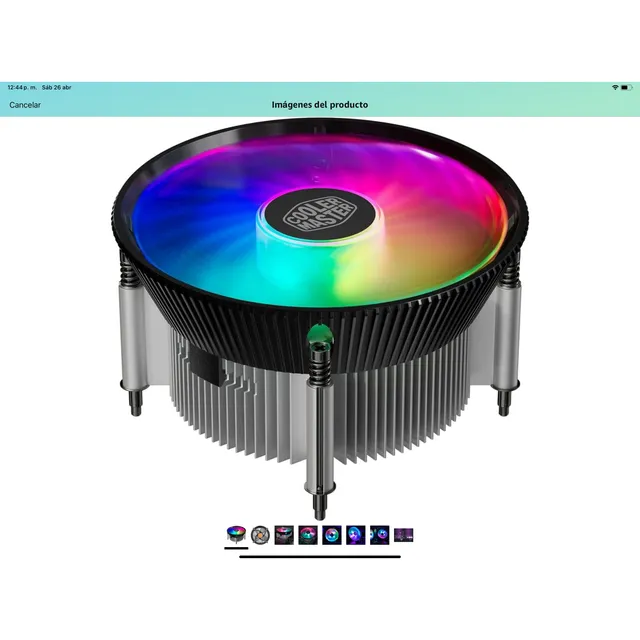 Cooler Master I70c Sist De Refrige X Aire De Cpu