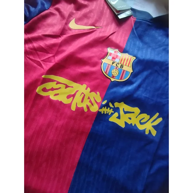 Nueva Camiseta Fc Barcelona Edición Travis Scott.