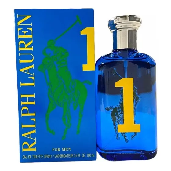 Polo Big Pony #1 (azul) De Ralph Lauren  Edt 3.3 / 3.4 Oz