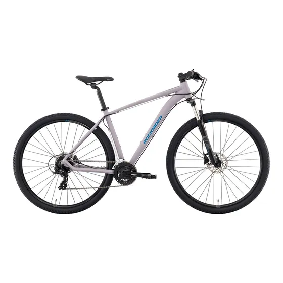 Bicicleta De Mtb St500 Aro 29 Transmissão Shimano Rockrider Cor Cinza Tamanho do quadro 165-174 CM