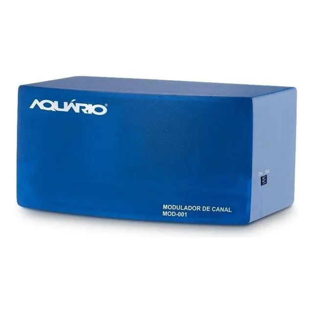 Modulador De Audio E Video Conversor Canal 3 E 4 Tv  Aquario