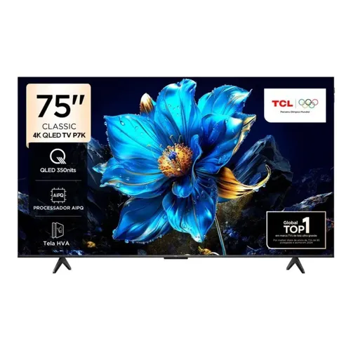 Smart Tv Tcl 75 Uhd 4k P6k Wifi Bluetooth Google Tv 75p6k