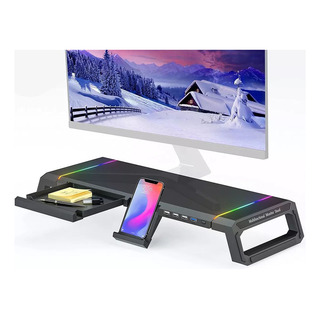 Soporte Elevador Plegable Para Monitor Game Juego Con Led Soporte Elevador Plegable Para Monitor Game Juego Con Led