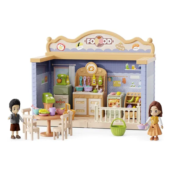 Playset Frutería Muñecos