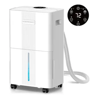 Deshumidificador Grande 150m2 Extracción 8 L/día Con Drenaje