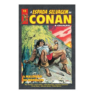 Coleção Espada Selvagem De Conan Edição 11 A Maldição Do Mon Coleção Espada Selvagem De Conan Edição 11 A Maldição Do Mon