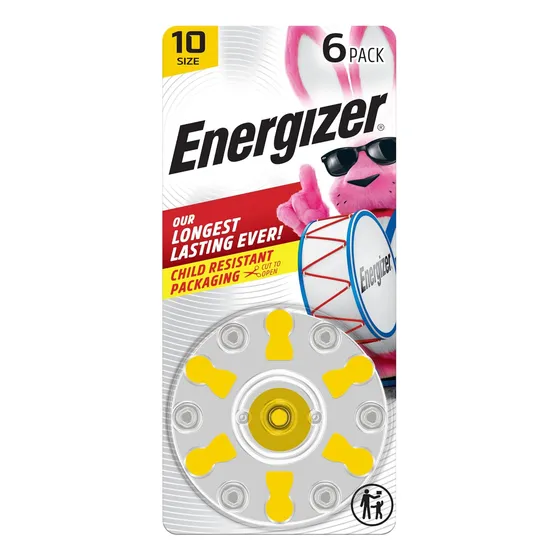 Pilas Auditivas 10cr-6 Zn-air Energizer