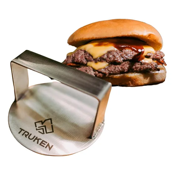 Prensa Hamburguesa Truken Smash 4.5  Acero Inoxidable