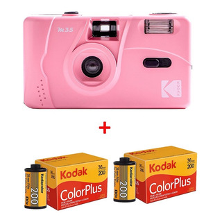 Película Rosa Kodak M35 Camera 135, Agregue 2 Rollos De Pelí Película Rosa Kodak M35 Camera 135, Agregue 2 Rollos De Pelí