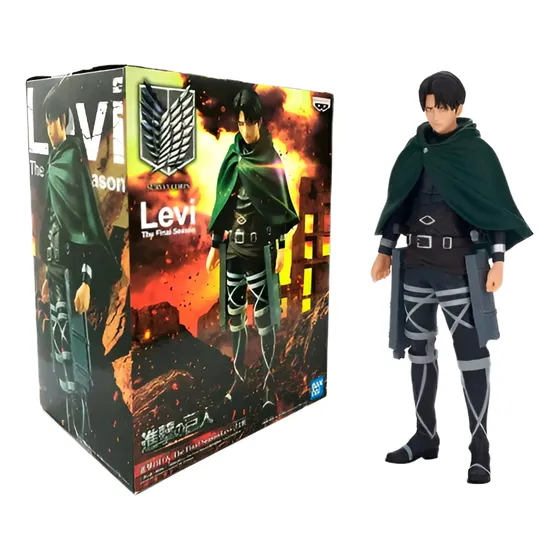 Figura Levi Final Season - Attack On Titan / Shingeki No Kyo