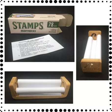 Maquina Armar Cigarrillos Stamps 78mm Bamboo