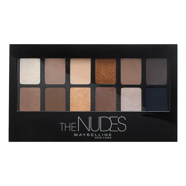 Paleta De Sombras Para Ojos The Nudes Maybelline