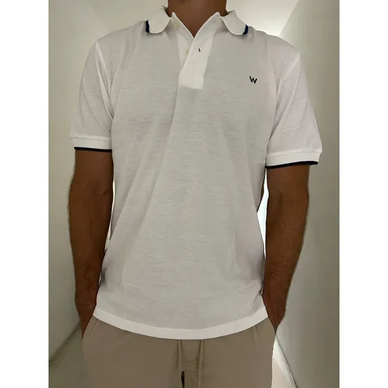 Chomba Wrangler Pique Combinada Importada