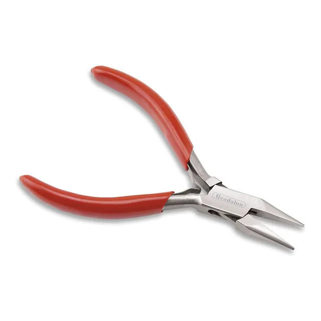 Beadalon Alicate Punta Cadena Mango Rojo Econo