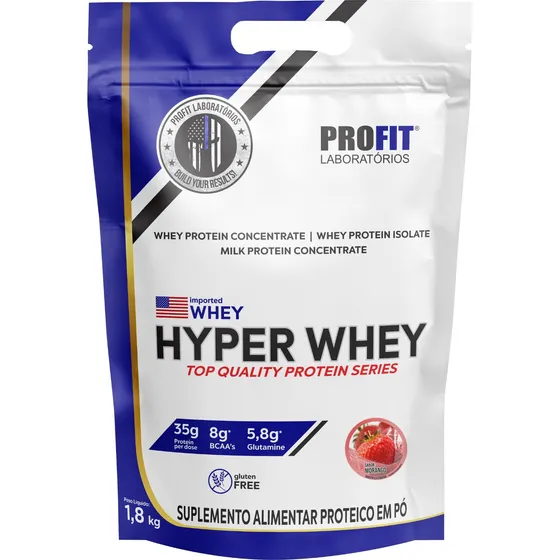 Hyper Whey Bcaa Glutamina Bcaa Suplemento Profit Labs