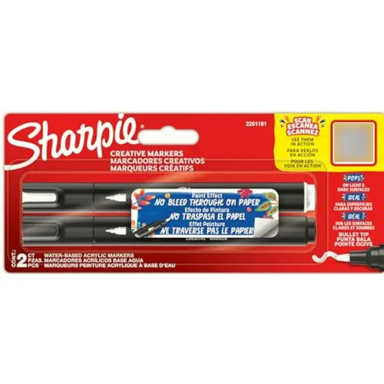 Sharpie 736781 Marcadores Creativos, Marcadores Acrílicos A Base
