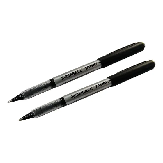 Roller Simball Tank Pen 0.7  Tinta Liquida X 2 Unid.
