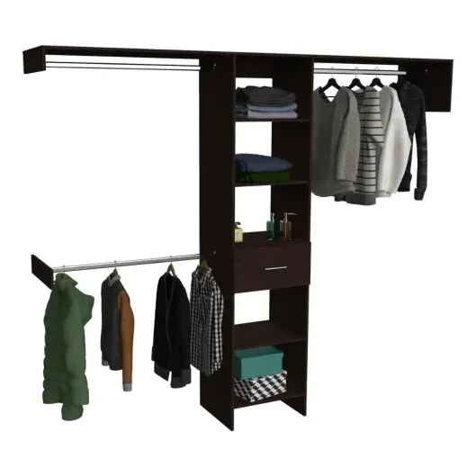 Organizador Para 020 Closet- Color Wengué