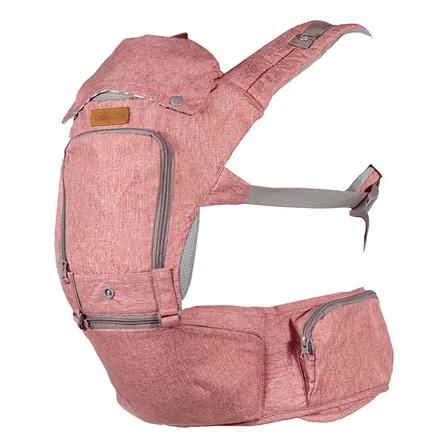 Porta Bebe Arnés Con Asiento Cuidados Cadera Hip Seat Rosado