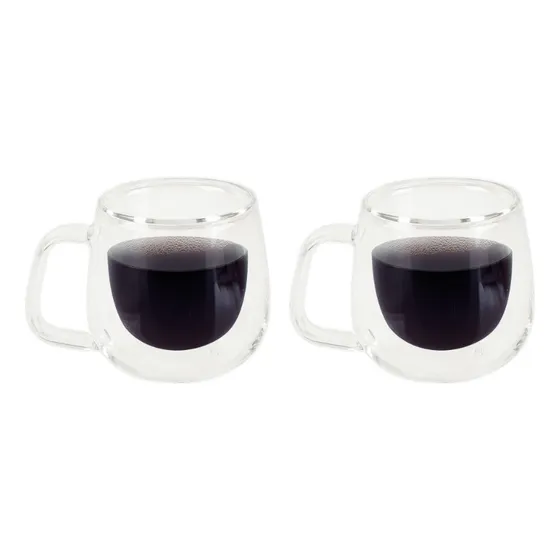 Conjunto De Xícaras Tramontina Chá E Cappuccino 200ml 2pçs