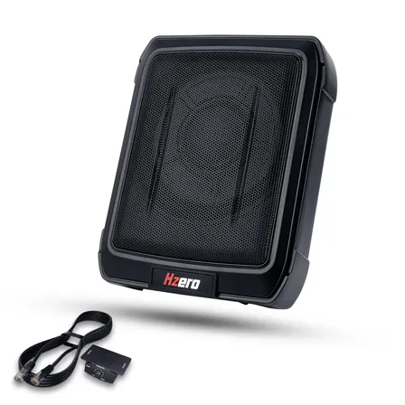 Subwoofer Amplificado 10 Pulgadas 1000w 4 Ohmios 4 Bobinas Para Carros, Pickups Y Suv, Incluye Control Remoto, Cables Y Accesorios De Instalación Hzero H102
