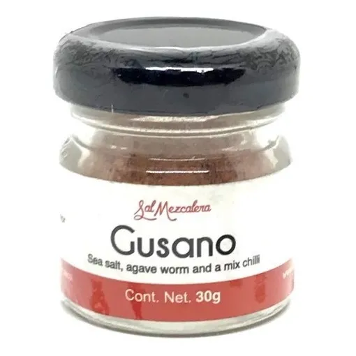 Sal De Gusano De Maguey Tarro 30g Varios Sabores Oaxaca