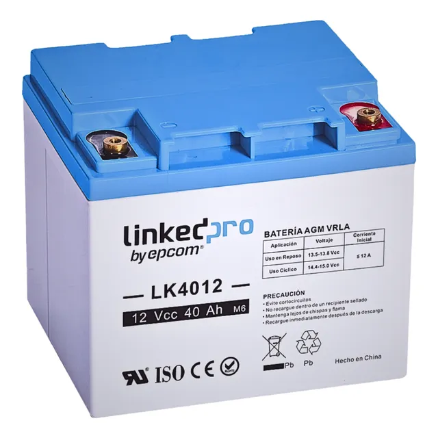 Epcom Ups PL-40-12 F1 de respaldo 12 40/a reemplazo recargable para ups