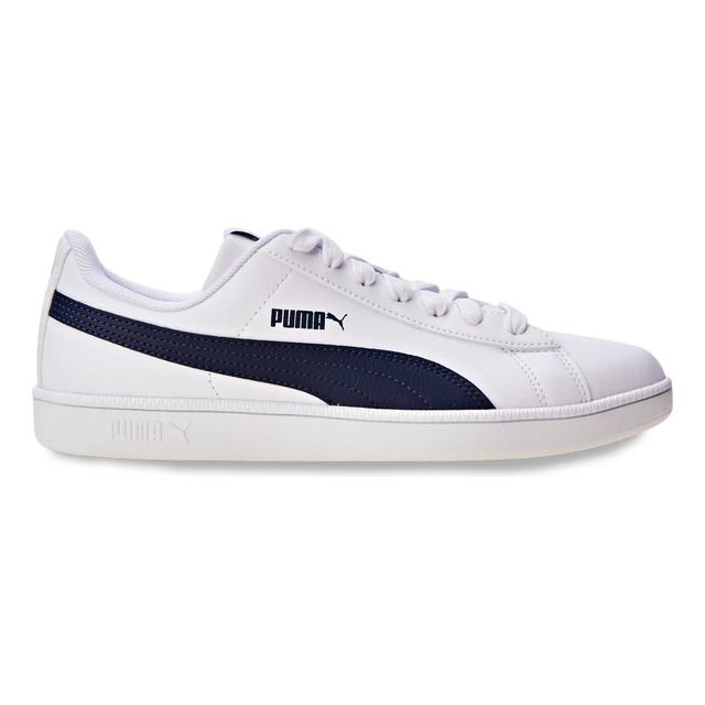Tênis Casual Masculino E Feminino Up Puma Branco Azul-escuro Geométrico 41 Br