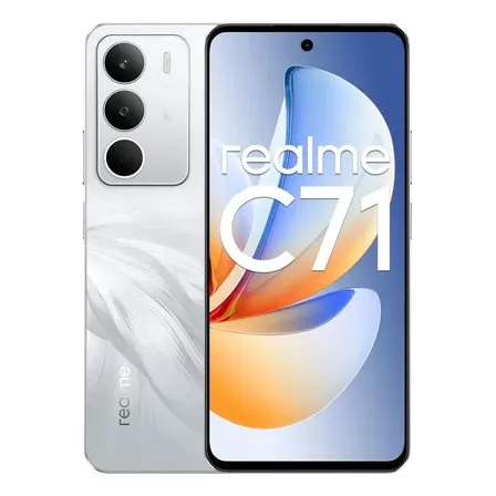 Smartphone Celular Realme C71 8gb 256gb Dual Sim Branco