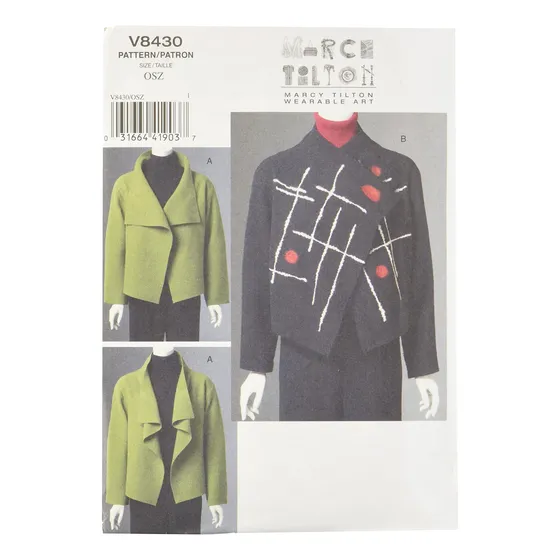 Mccall Pattern Company Vogue Patterns V8430 Chaqueta Mujer