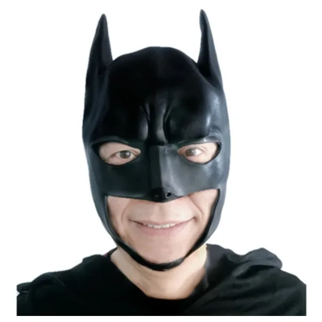 Mascara Completa Batman Latex Dark Knight Caballero