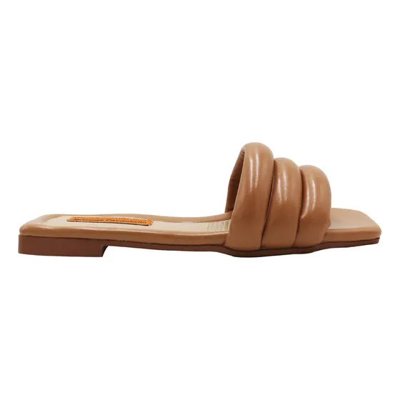 Sandalia Plana Monaco Beige Mercedes Campuzano