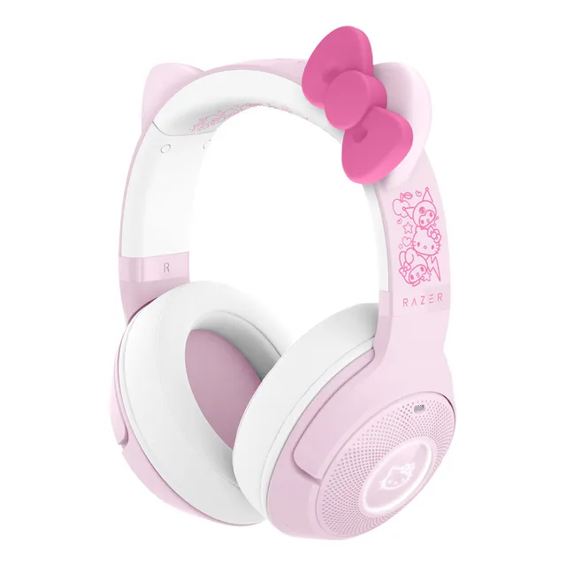 Audifonos Gamer Razer Kraken V2 Bt Hello Kitty Edition Color Rosa