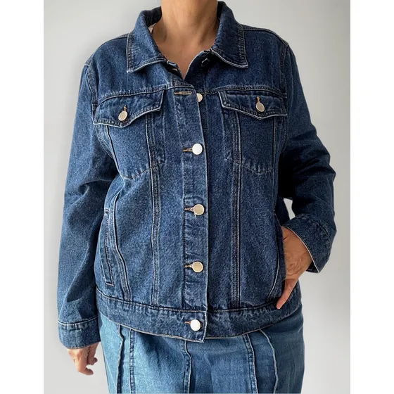 Campera Portsaid Jean Rígido Oversize L